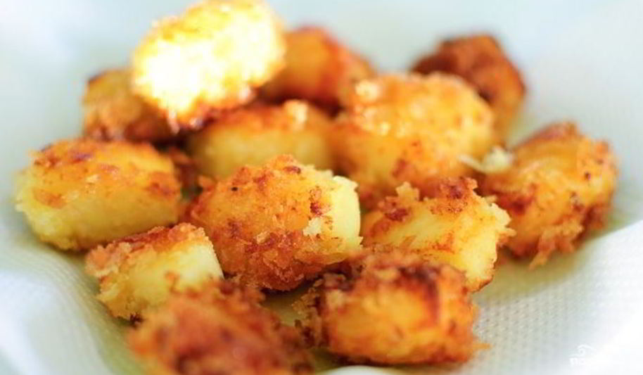 Рецепт сыра в сухарях