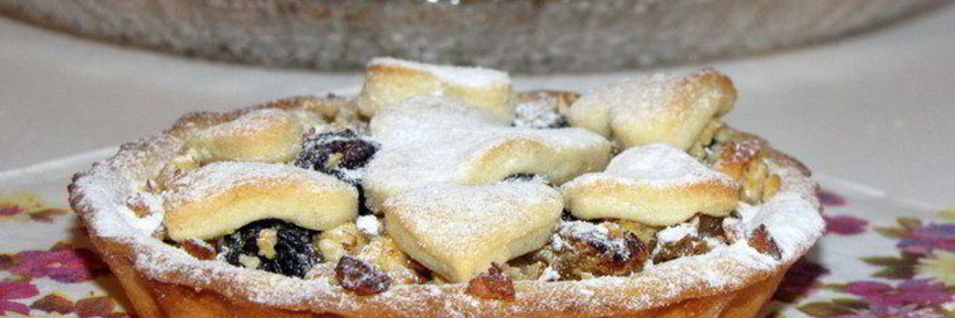 Бельгийские тарталетки с фруктово-ореховой начинкой