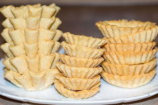 Домашние тарталетки для праздничной подачи закусок