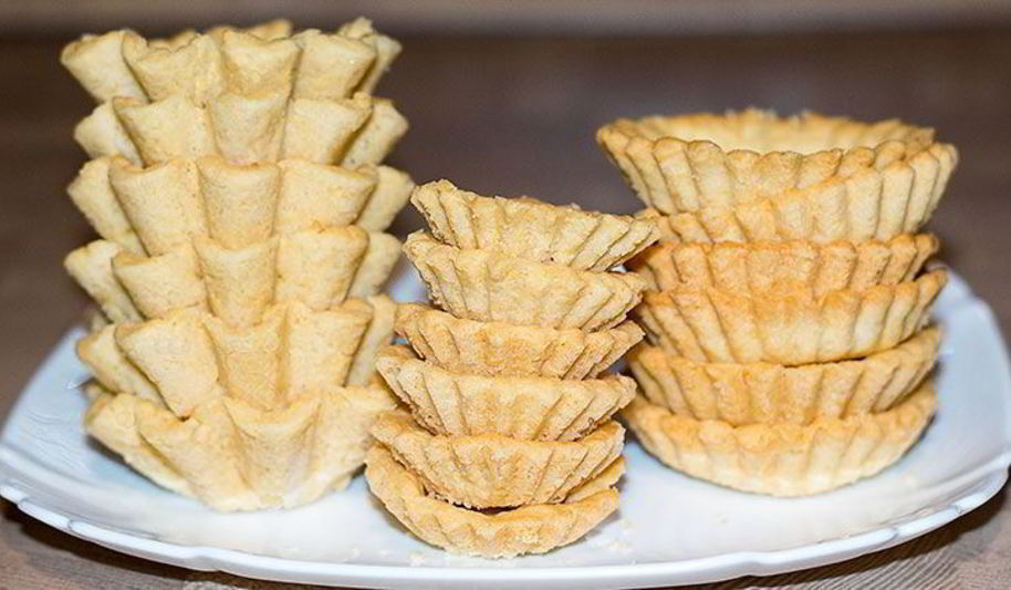 Рецепт домашних тарталеток для праздничной подачи закусок