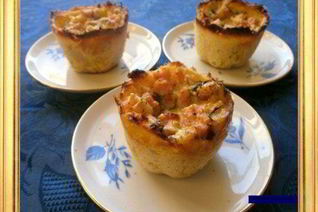 Картофельные тарталетки с начинкой