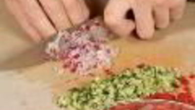 кольцо из тарталеток с овощами