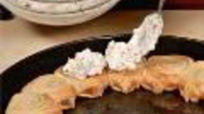 кольцо из тарталеток с овощами