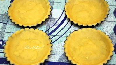 лимонные тарталетки с безе
