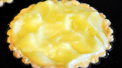 лимонные тарталетки с безе