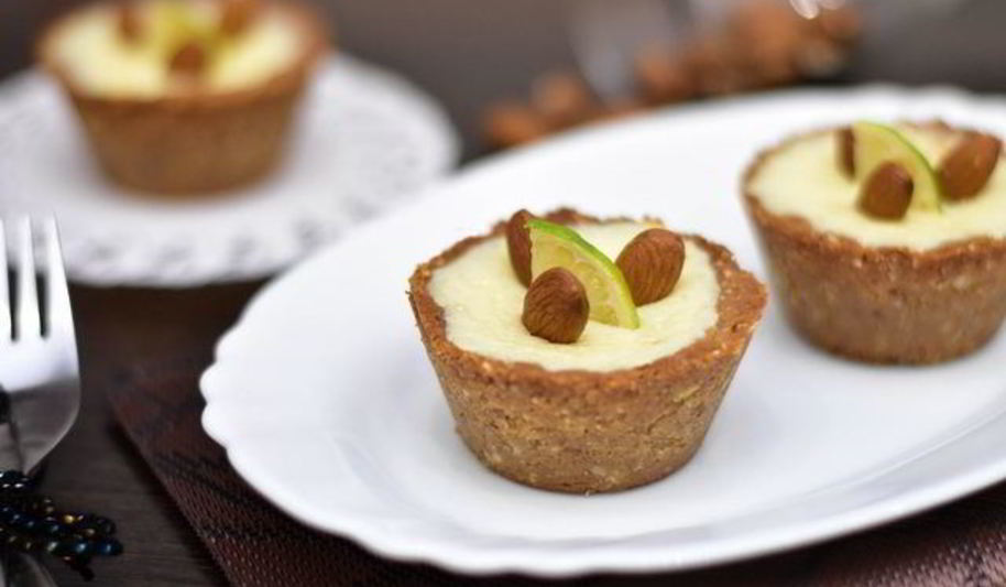 Рецепт миндально-лаймовых тарталетки