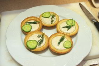 Начинка для тарталеток с курицей