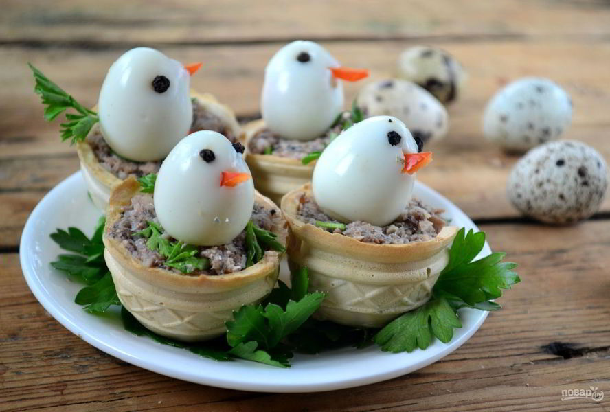 Новогодние тарталетки Петушки