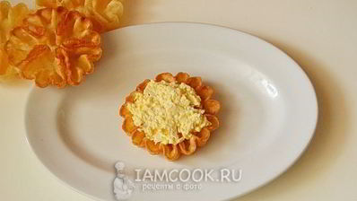 новогодние тарталетки с семгой