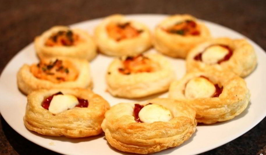 Рецепт слоеных тарталеток