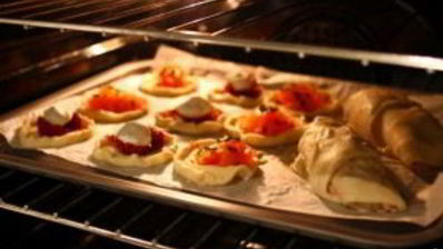 слоеные тарталетки