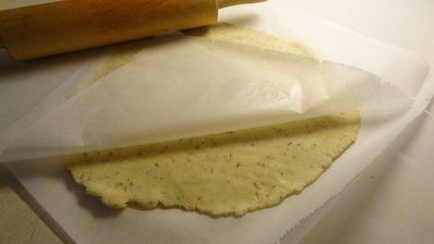 сырное тесто с тимьяном для несладких тартов, пирогов и тарталеток