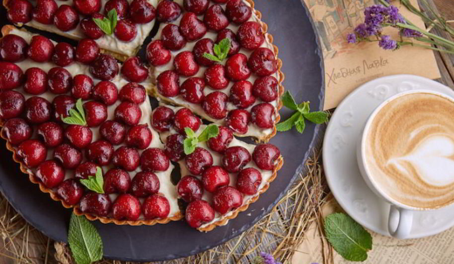 Рецепт тарталетки с черешней