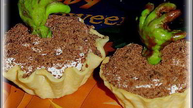 тарталетки хэллоуинские страшилки