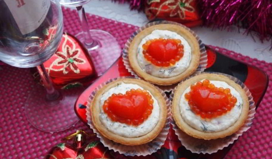 Рецепт тарталеток красное сердце
