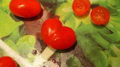 тарталетки красное сердце