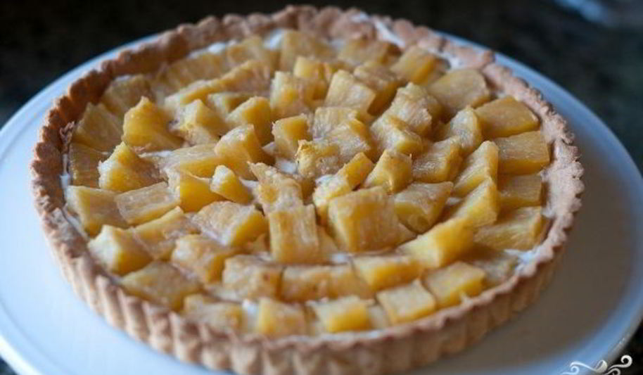 Рецепт тарталеток с ананасом и сыром