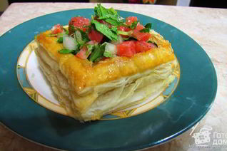 Тарталетки с форелью и семгой