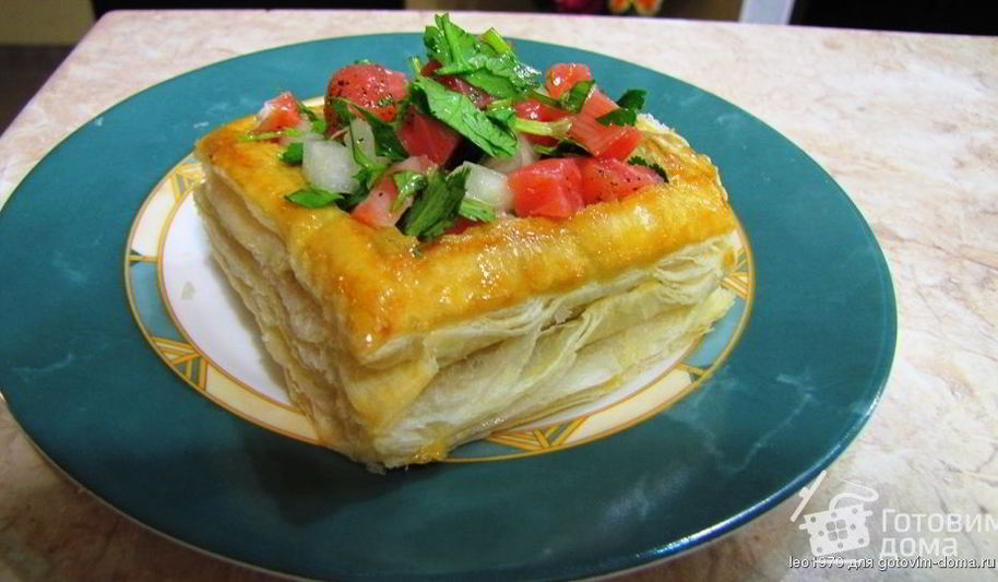 Рецепт тарталеток с форелью и семгой