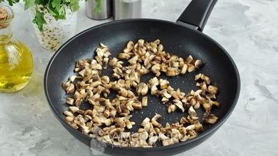 тарталетки с грибами и сыром в духовке