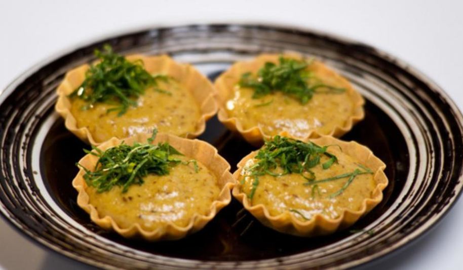 Рецепт тарталеток с грибным муссом