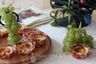 Тарталетки с козьим сыром и медом