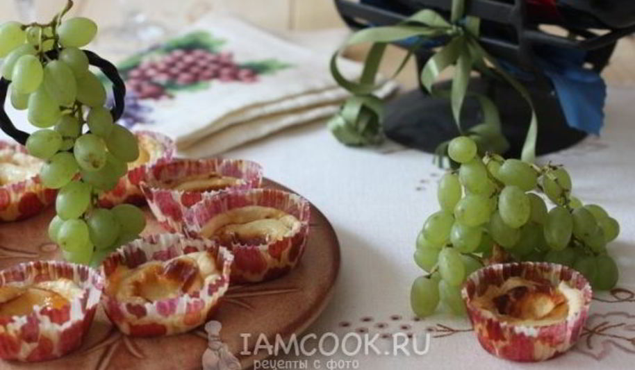 Рецепт тарталеток с козьим сыром и медом