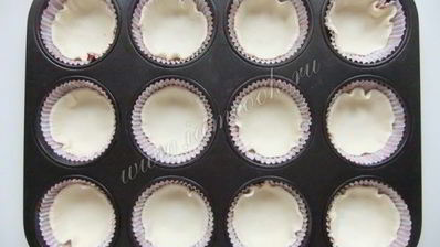 тарталетки с козьим сыром и медом