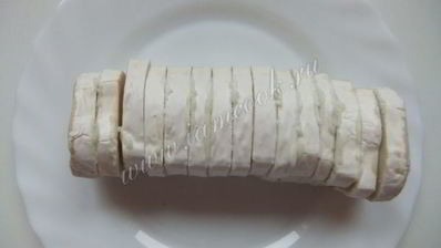 тарталетки с козьим сыром и медом