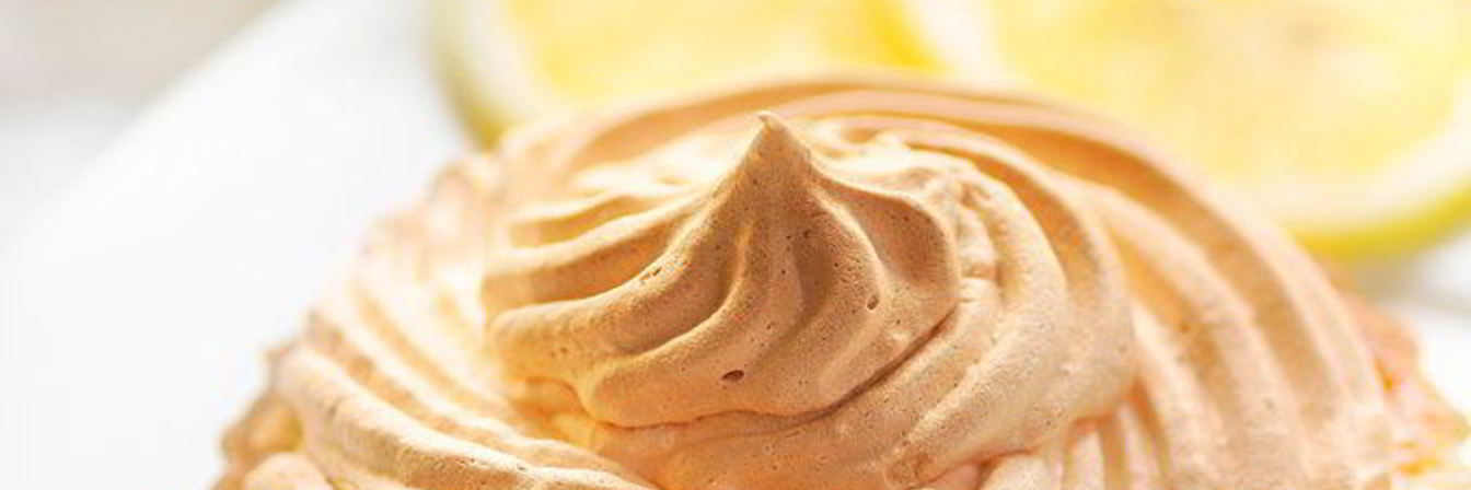 Тарталетки с лимонным кремом и меренгой