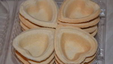 тарталетки с муссом из авокадо