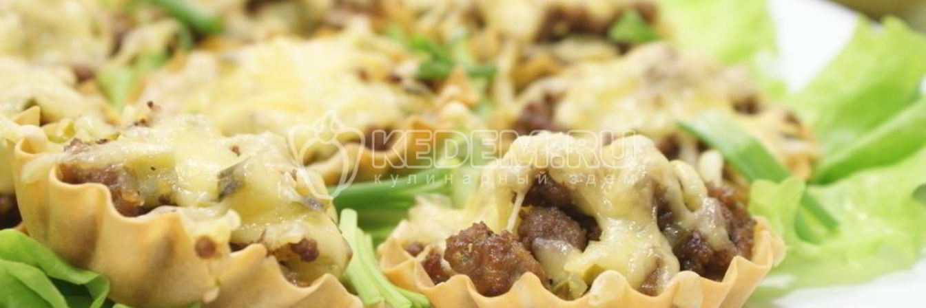 Тарталетки с начинкой Новогодний сюрприз