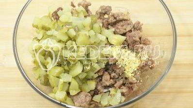 тарталетки с начинкой новогодний сюрприз