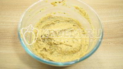 тарталетки с паштетом из фасоли