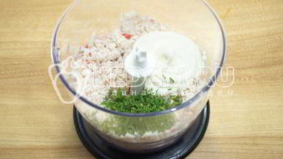 тарталетки с паштетом из крабового мяса