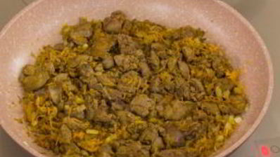 тарталетки с печеночным паштетом и гранатовым желе