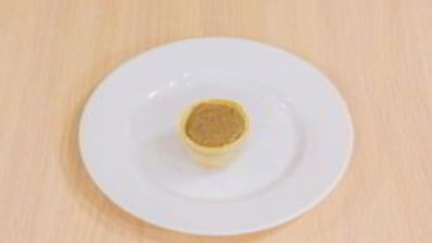 тарталетки с печеночным паштетом и гранатовым желе