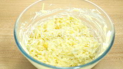 тарталетки с пикантным салатом