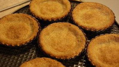 тарталетки с раковыми шейками