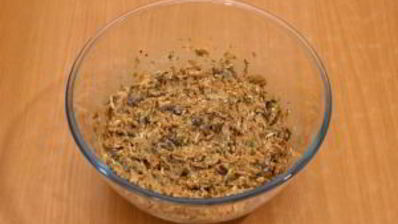 тарталетки с салатом из куриной печени