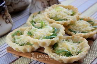 Тарталетки с сыром