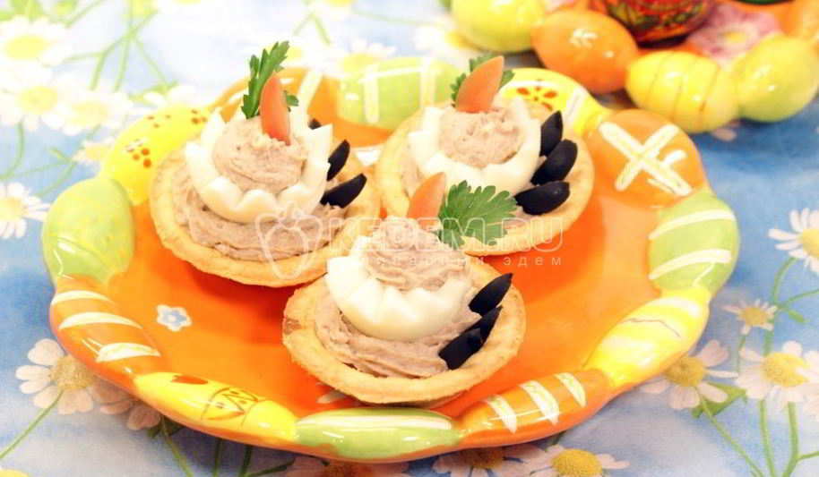 Рецепт тарталеток яичных тортики