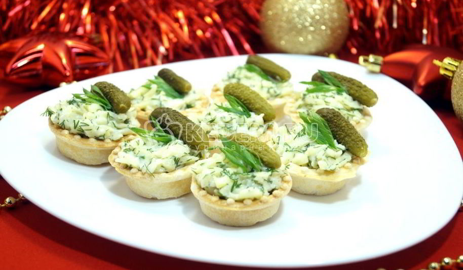 Рецепт тарталеток закусочных