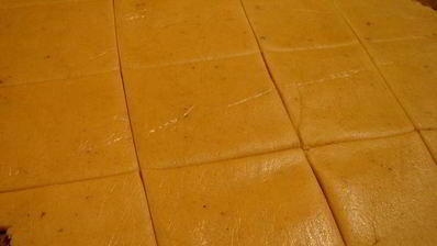 тыквенные-имбирные тарталетки из домашнего печенья