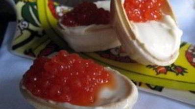 вафельные тарталетки