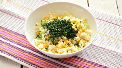 закуска из куриного мяса в тарталетках