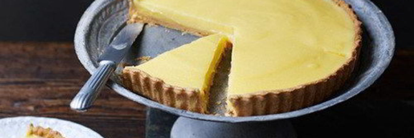 Французский лимонный заварной тарт