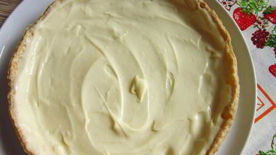 клубничный тарт с заварным кремом