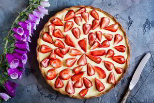 Клубничный тарт