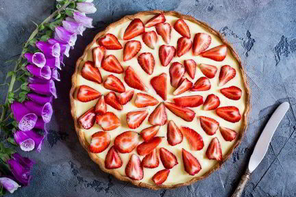 Клубничный тарт